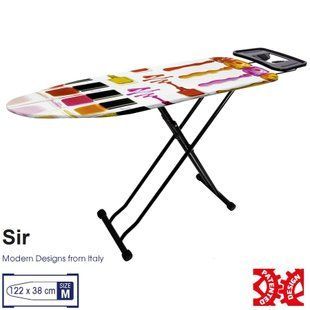 Дошка для прасування Casa Si Sir 122x38 Black/Red Laquer (CS93575R266) купити в Україні