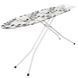 Дошка для прасування Casa Si Superstandard Basic 120x38 White/Black Leaves (CS95150E166) фото 2