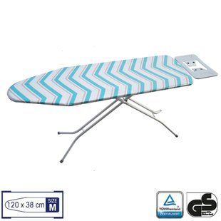Дошка для прасування Casa Si Superstandard Basic 120x38 White/Green Zigzags (CS95150E166) купити в Україні