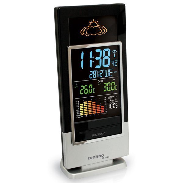 Метеостанція Technoline WS6502 Black/Silver (WS6502) купити в Україні