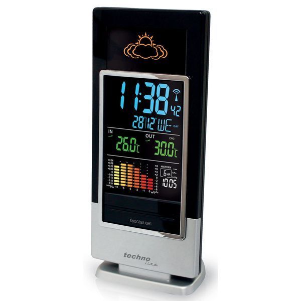 Метеостанція Technoline WS6502 Black/Silver (WS6502) купити в Україні