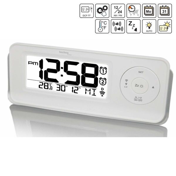 Годинник настільний Technoline WT498 White (WT498) купити в Україні