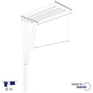 Сушарка для білизни настінно-стельова Casa Si Perfect Dry 5 x 1.6m White (CS42260V05) купити в Україні